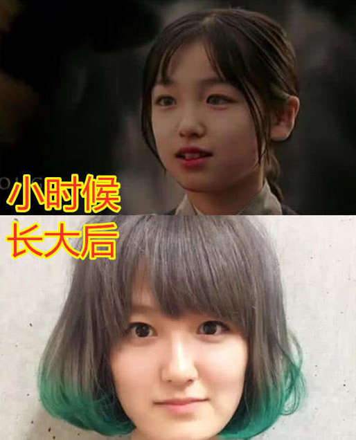 萝莉小时候VS长大后，小千代太妹，赫敏女神，看到她后笑出猪叫