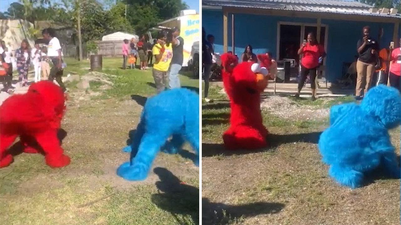 CATERS COOKIE MONSTER AND ELMO CWM