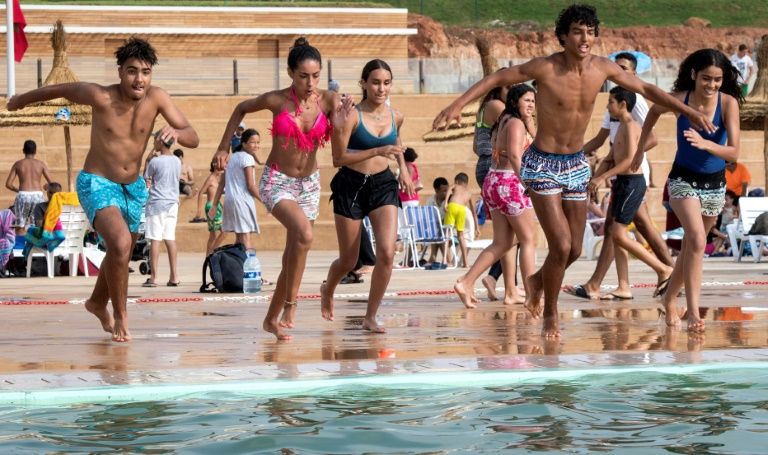 Harassed moroccan women shun beach for new Rabat pool