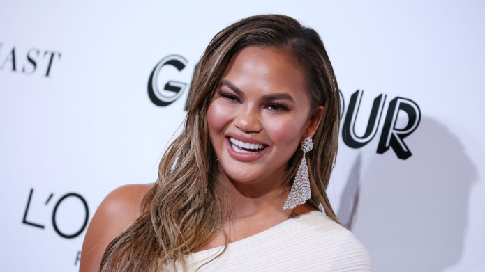 Chrissy Teigen Is Perfectly Comfortable Without a Bra, Thank You Very Much