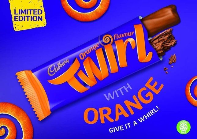 Cadbury is launching a chocolate orange Twirl