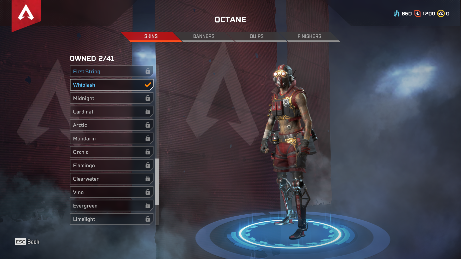 Apex Legends has a new Octane skin available through Twitch Prime