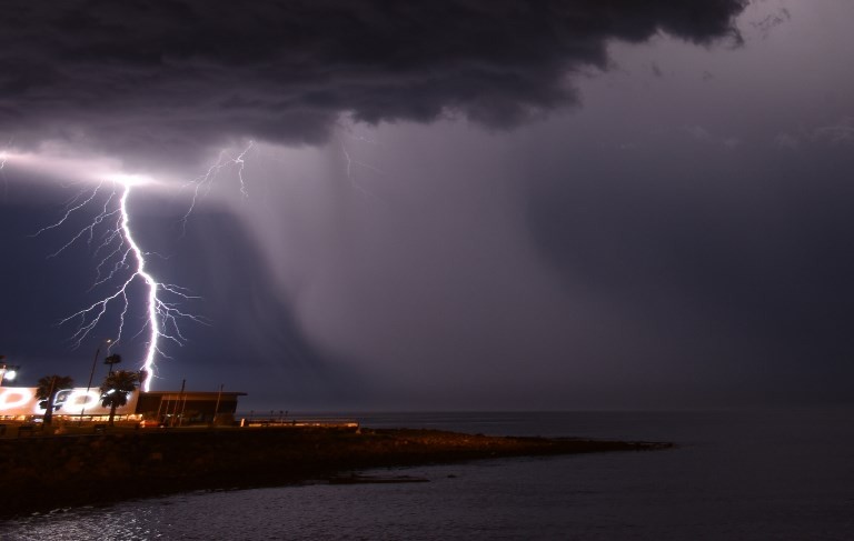 One dead, two injured after being struck by lightning in South Sulawesi