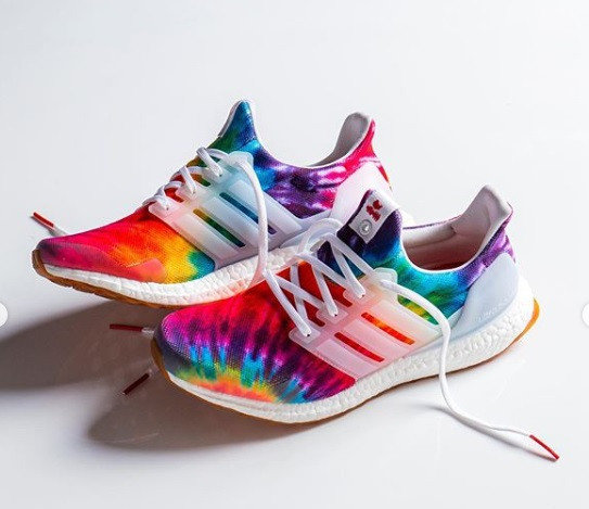 nice kicks tie dye ultra boost