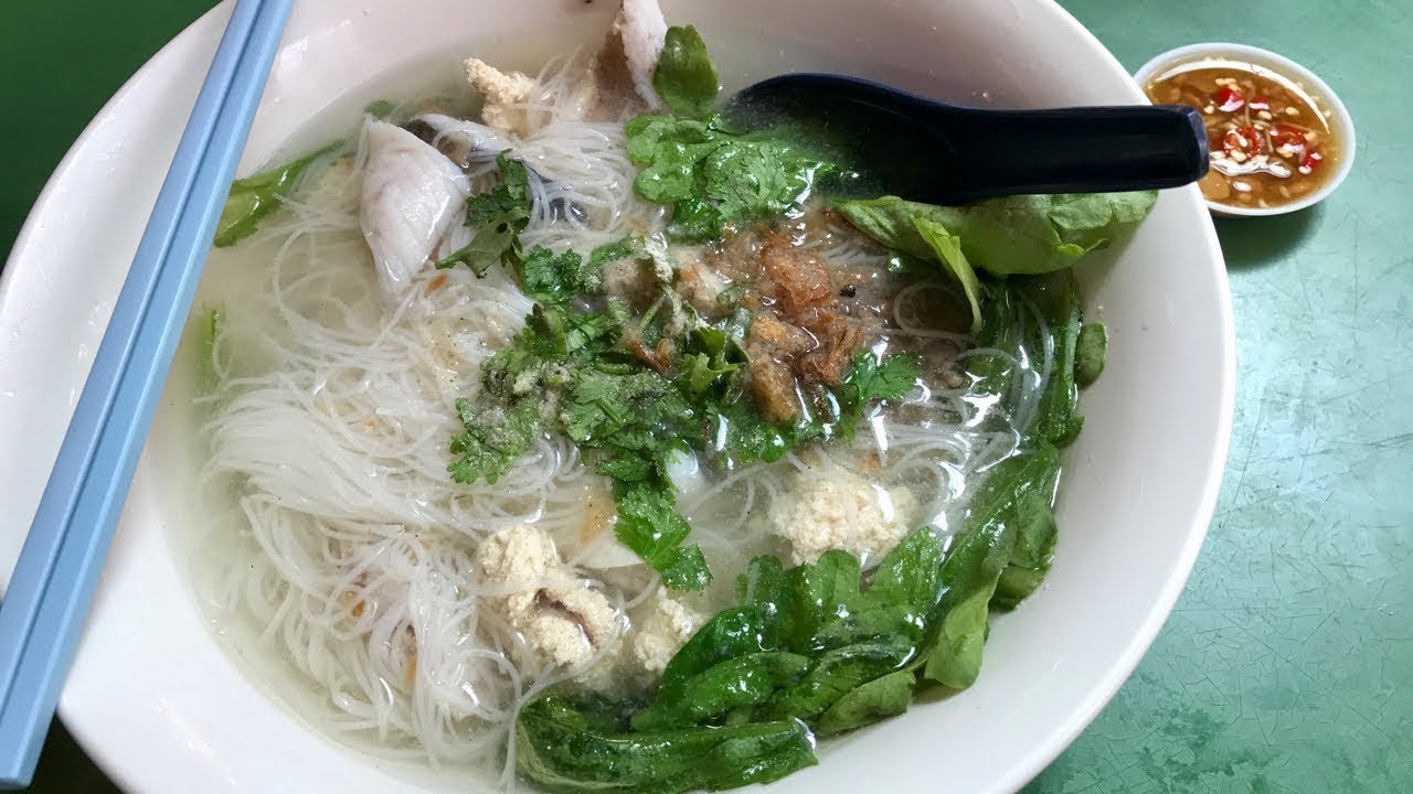 Incredibly authentic Teochew fish soup! RARE FIND!  (鱼片汤)