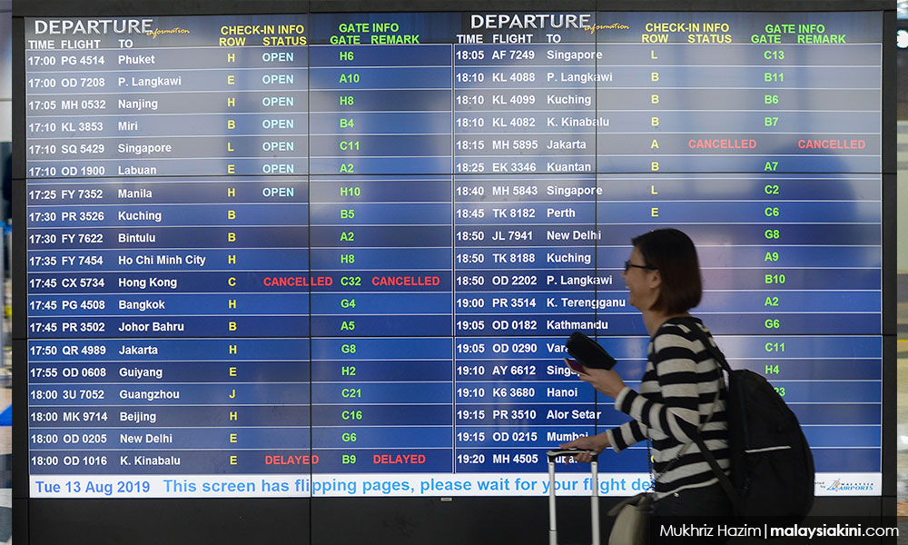 除KLIA，长途国际航班机场税降至50元