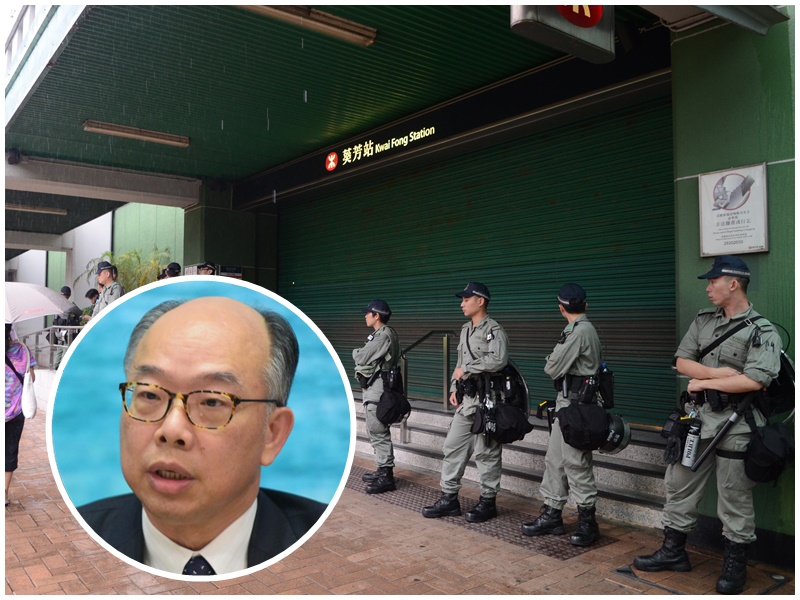 【逃犯条例】陈帆：港铁关闭车站逼不得已 与《人民日报》评论无关