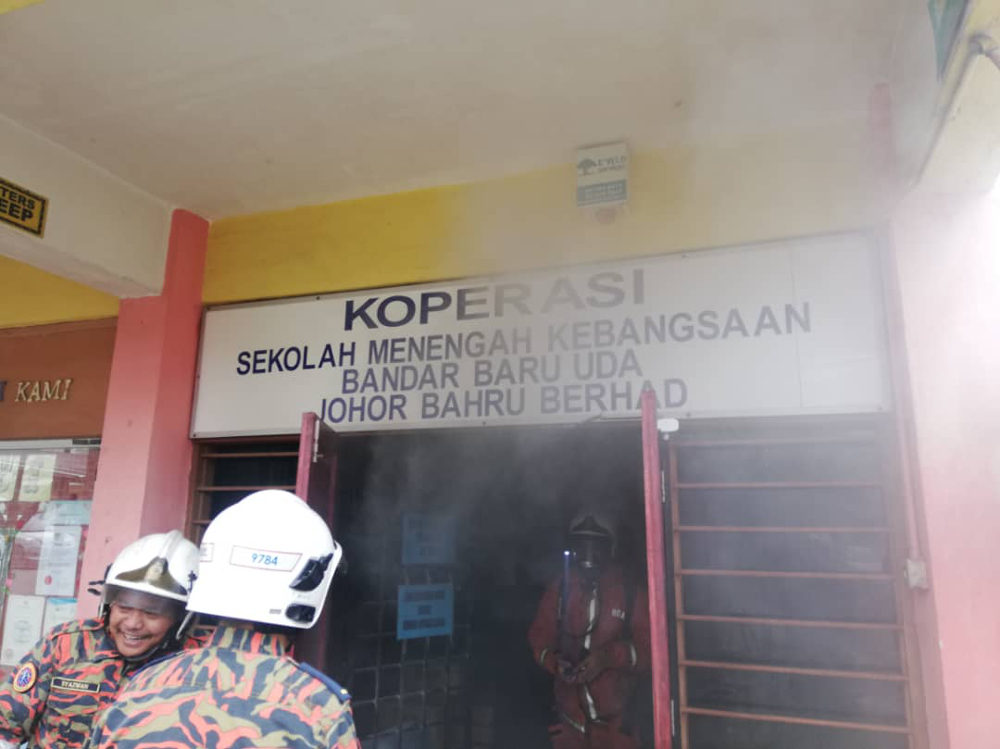 Five students suffer breathing difficulties in fire incident in Johor