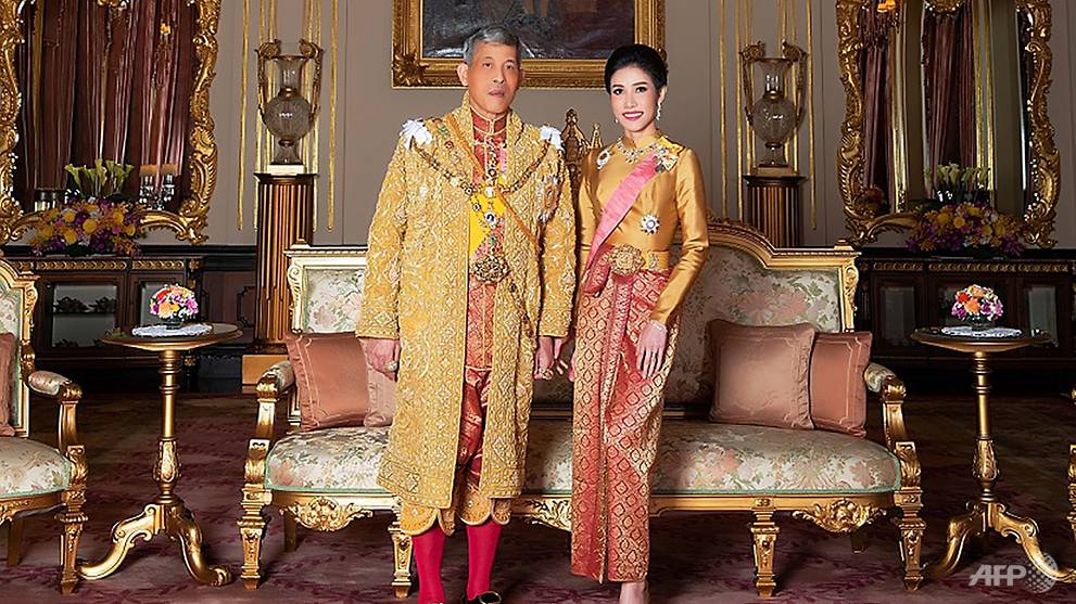 Thai palace releases rare images of king's royal consort