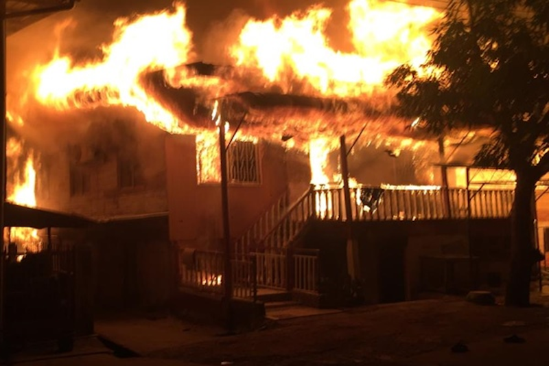 Fire destroys 60 houses in Tawau