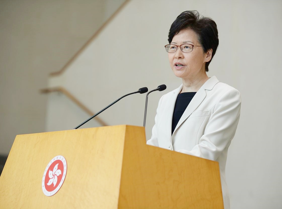 香港民研：林郑支持率净值负59百分点 创歷任特首新低