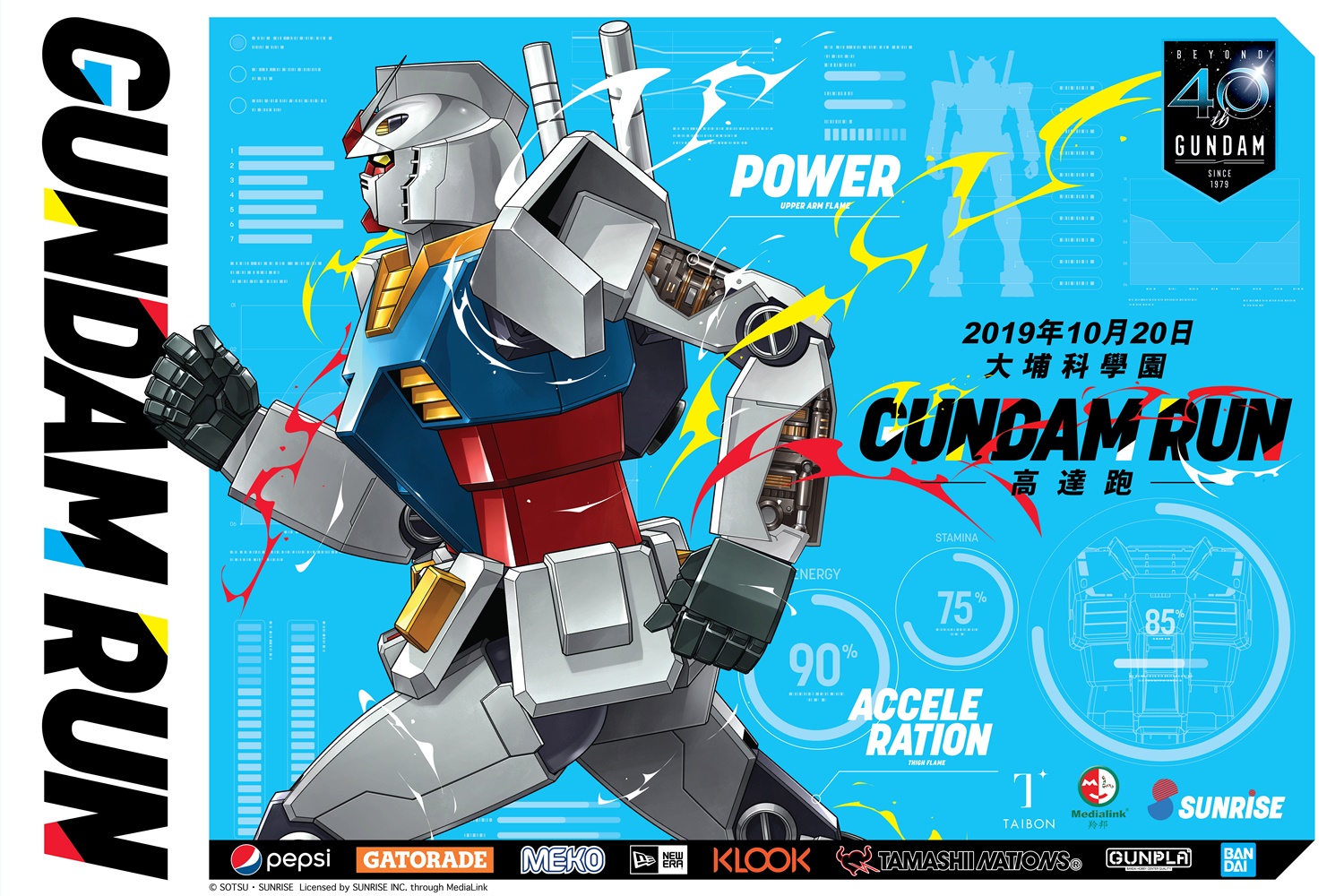 【维港会】全球首个「Gundam Run高达跑」 10月「出动」!
