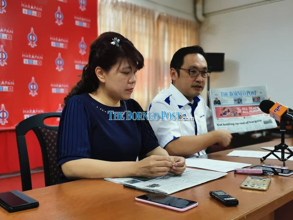 Unbecoming of a chief minister to be trigger-happy, says Chong over Abang Johari’s remarks