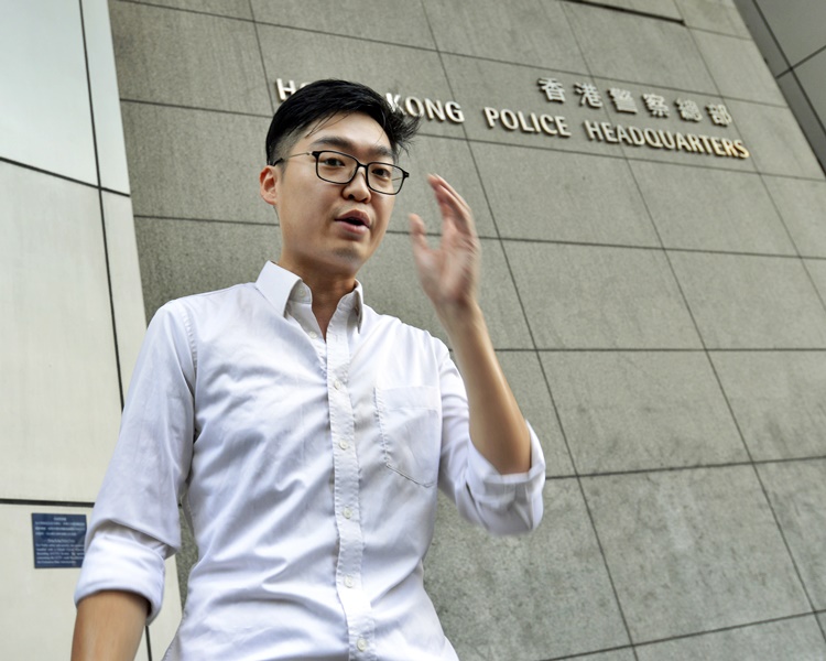 【逃犯条例】涉参与暴动及袭警 陈浩天赴日本前机场被捕