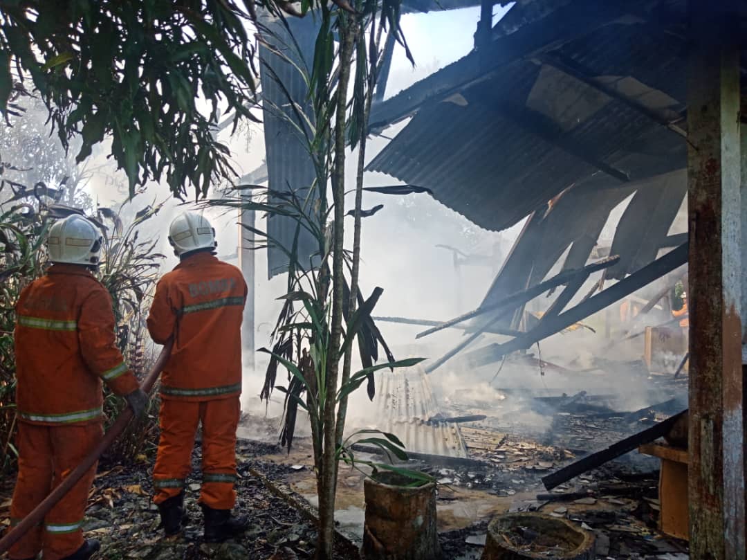 Agriculture Dept storehouse razed by fire