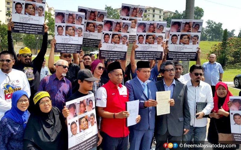NGOs hand over forensic report on gay sex video to Agong