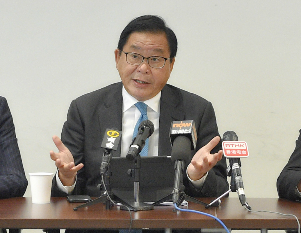 【修例风波】林健锋指政府撤回已释出最大善意 最重要是恢復秩序