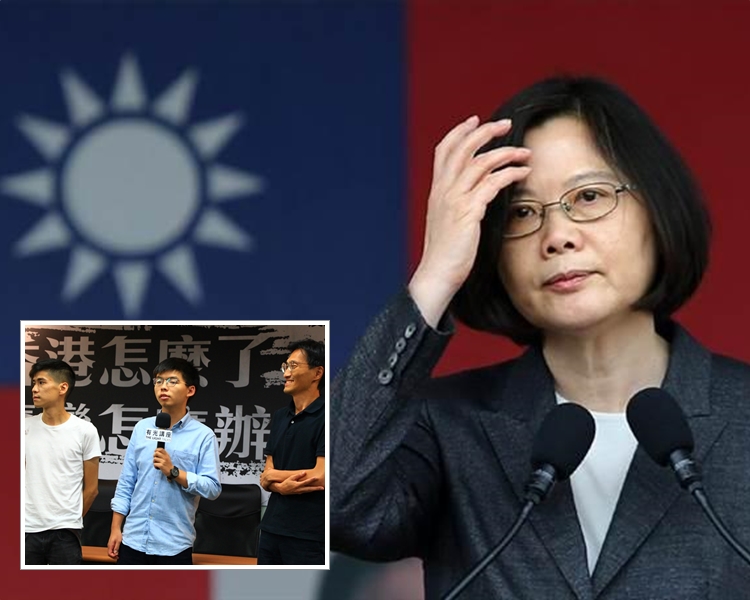 【逃犯条例】称必要时为港人提供协助 蔡英文：支持但不介入
