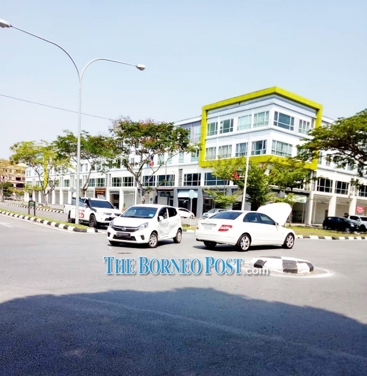 Small roundabouts in Batu Kawah New Township confusing