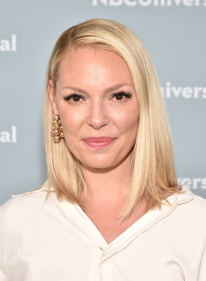 Katherine Heigl Looks So Different With Dark Brown Hair