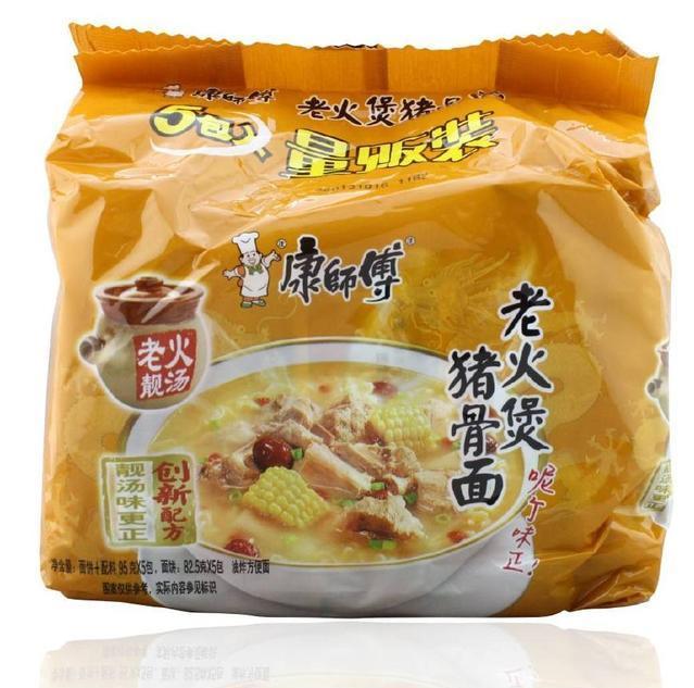 6种“老火靓汤”康师傅泡面，女神最爱吃4，北方人最爱吃5