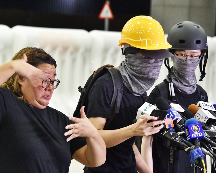 【修例风波】民间记者会质疑撤回修例以退为进