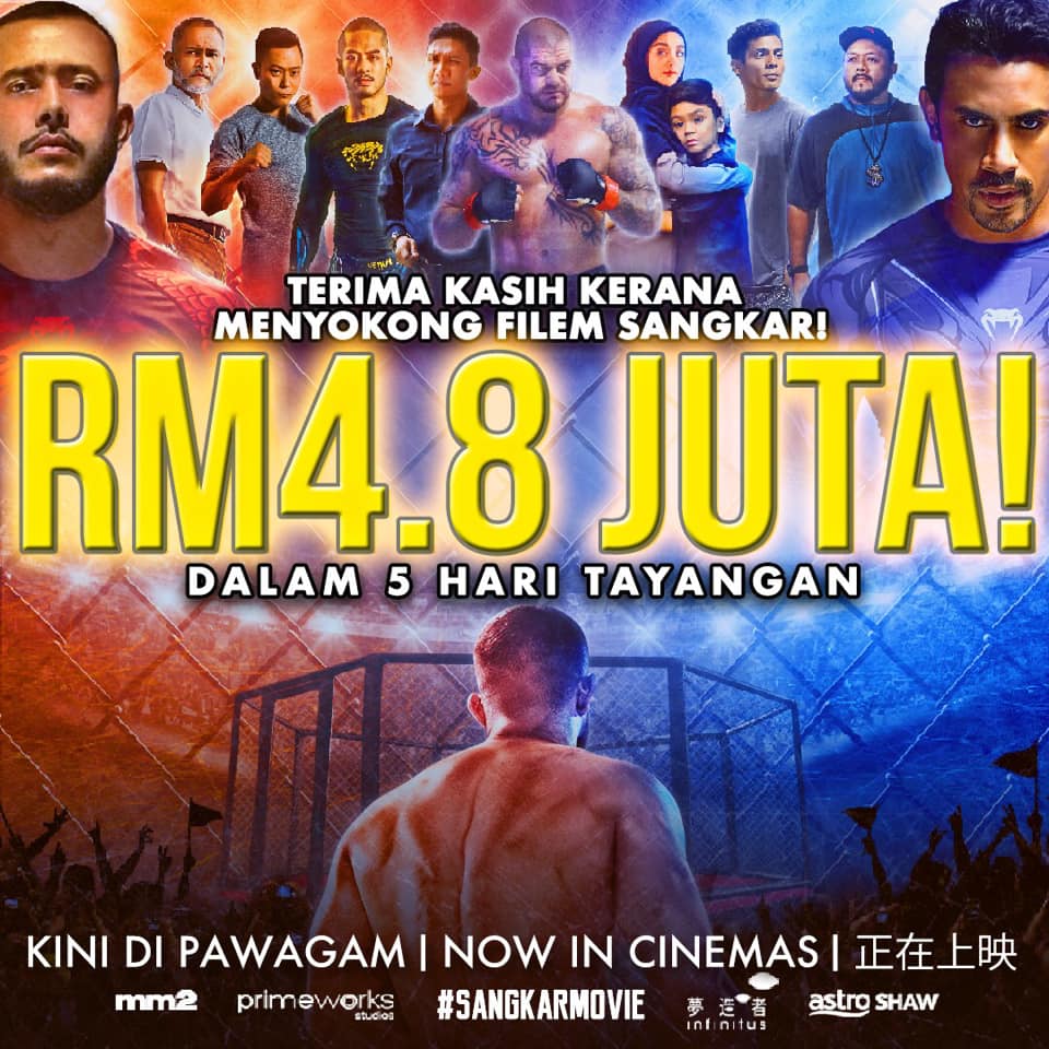 Here's What Moviegoers Are Saying About 'Sangkar', Malaysia's 1st MMA Movie