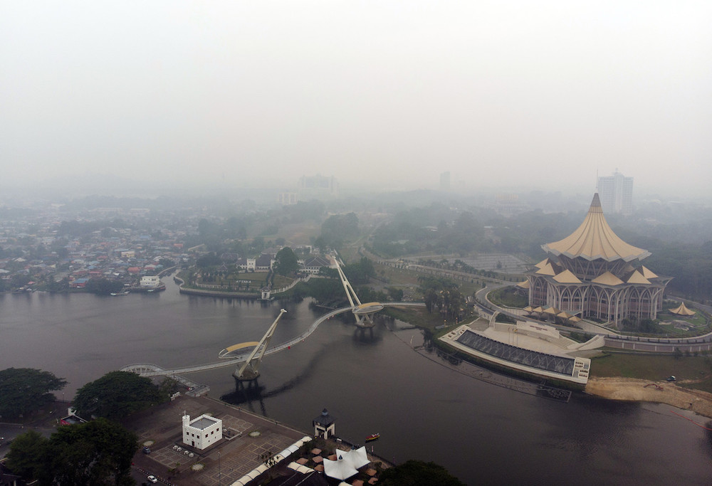 Air quality in Sarawak’s Sri Aman deteriorates further, a ‘hazardous’ 389 at 6pm