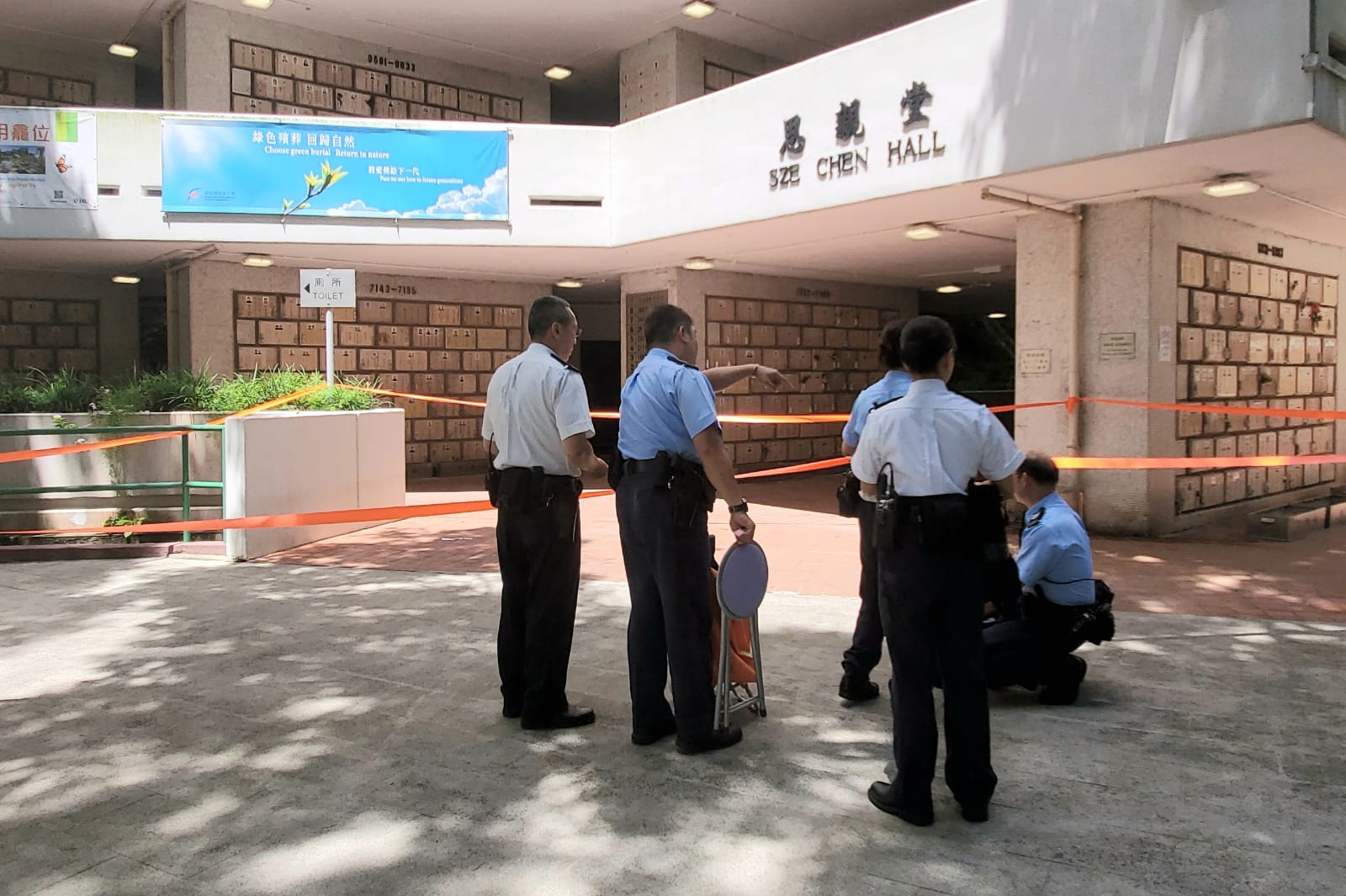 疑不堪病魔折磨 七旬妇钻石山火葬场堕下送院亡