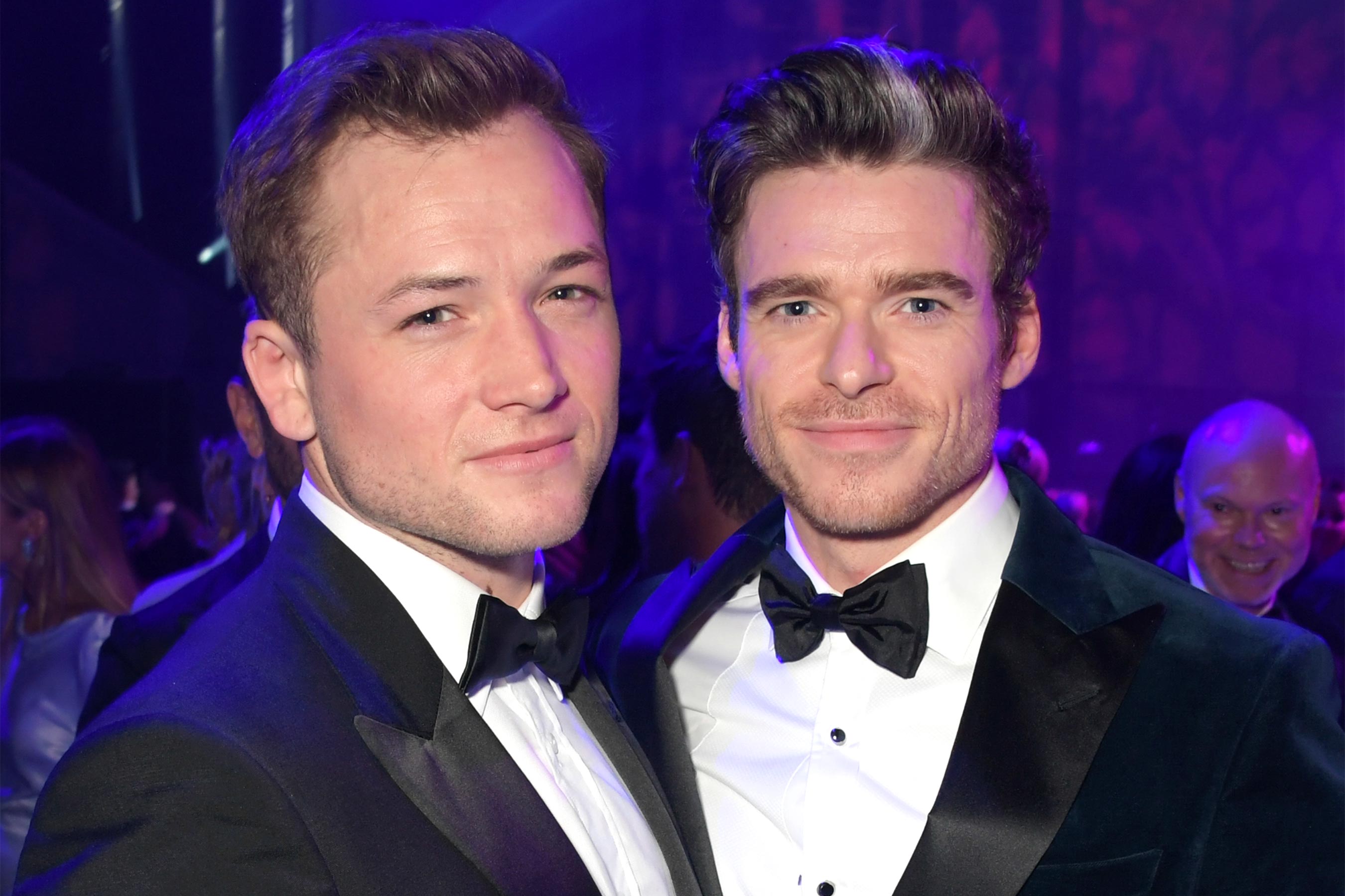 Rocketman stars Richard Madden and Taron Egerton reunite — and get honored for looking good