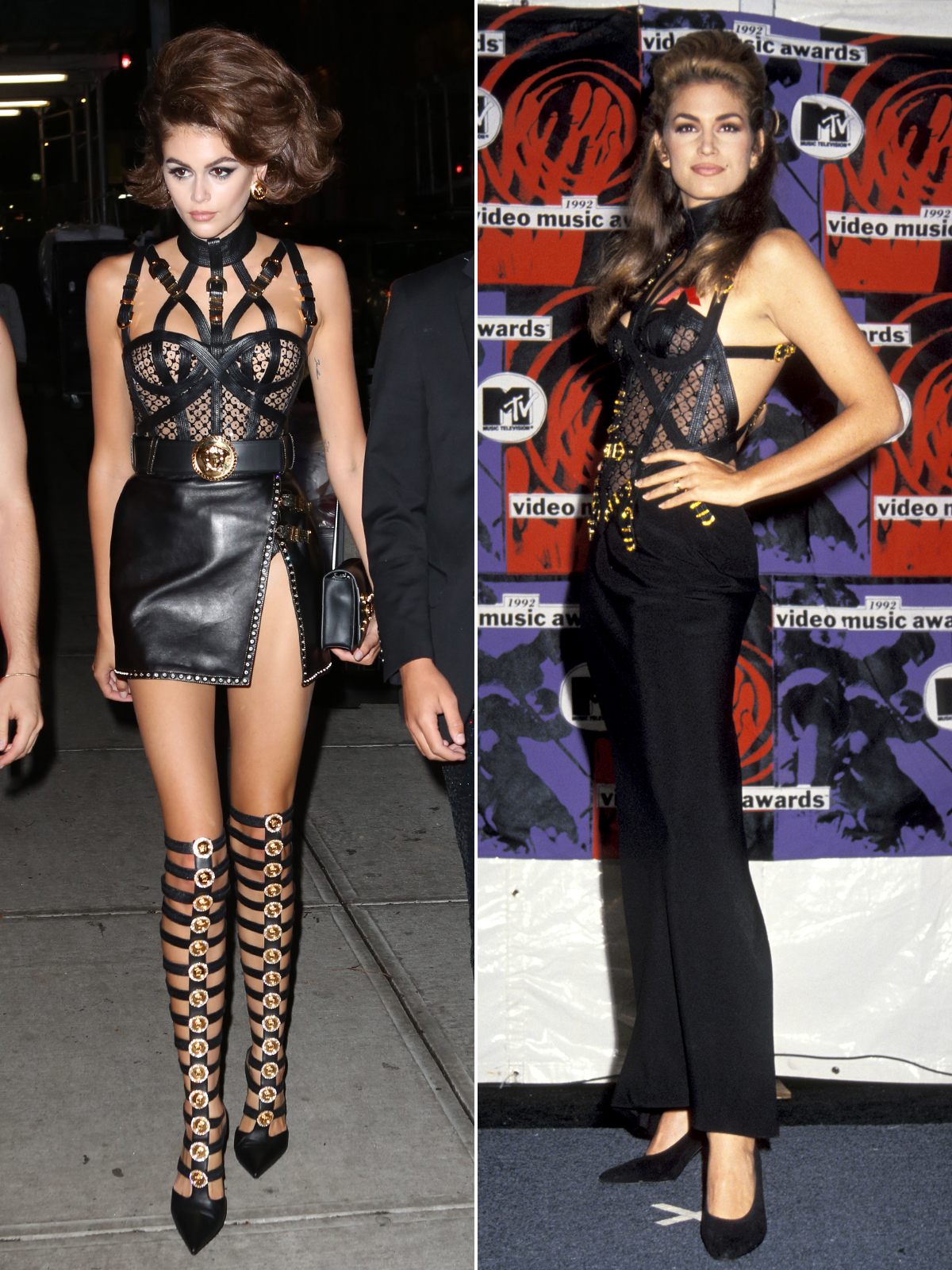 Kaia Gerber Channels Mom Cindy Crawford While Celebrating Her 18th Birthday in N.Y.C.
