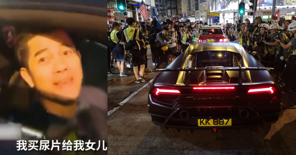 Aaron Kwok drove car into thick of protests while trying to buy diapers for his daughter
