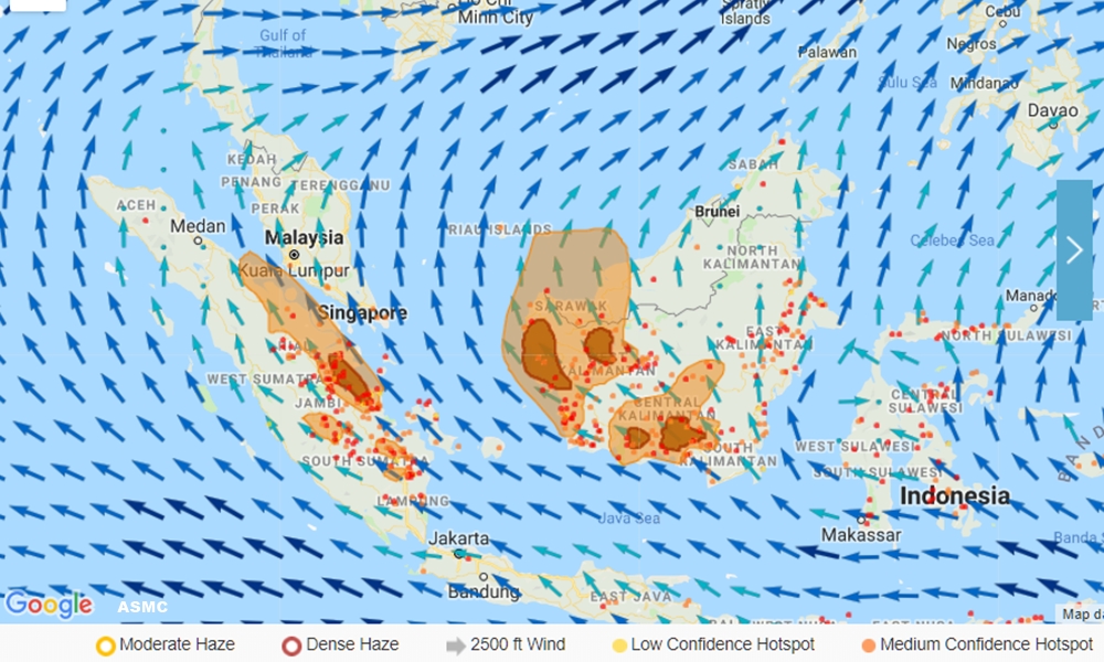 Haze is back, worse than ever, and expected to last the whole month