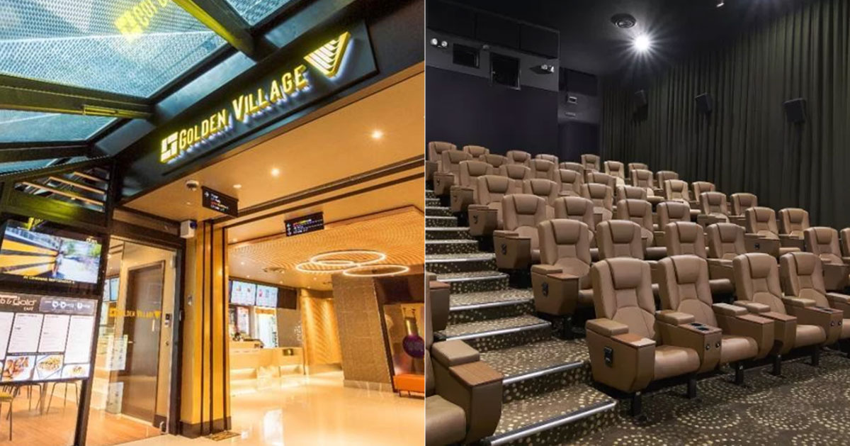 Golden Village premium movie tickets at S$12 each till Sept. 30, 2019