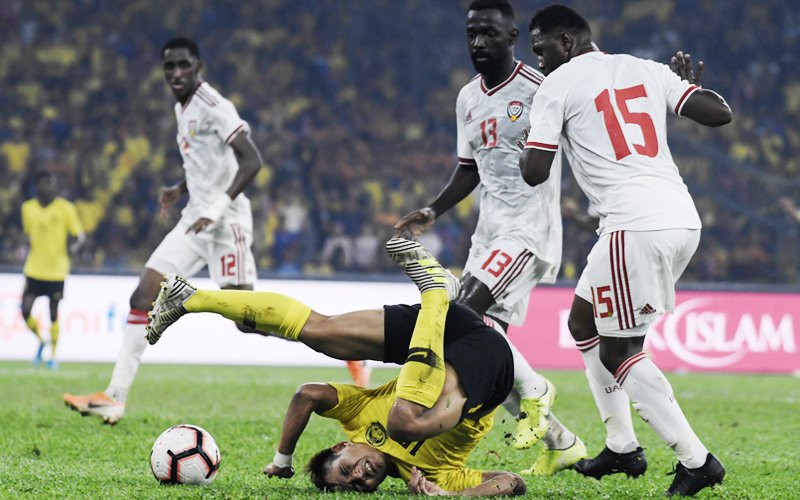 Harimau Malaya go down 1-2 to UAE after taking early lead