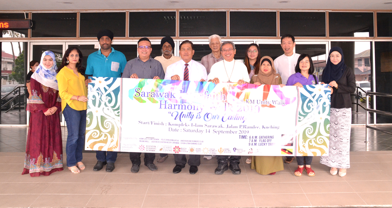 Third Harmony Walk to unite Sarawakians of various faiths