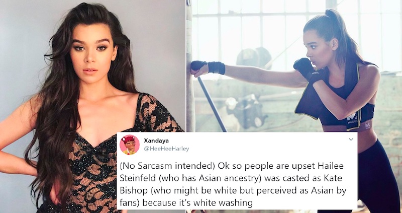 Hailee Steinfeld is Somehow ‘Too Asian’ and ‘Not Asian Enough’ to Play Role in ‘Hawkeye’ Series