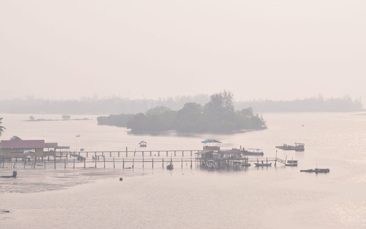 KK air quality nears unhealthy