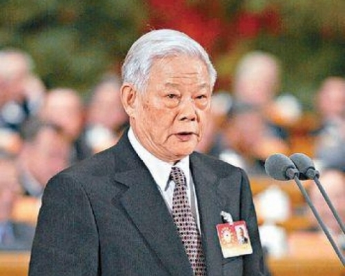 原广东省长叶选平逝世 享年95岁