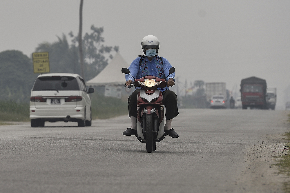 Air quality improves across Malaysia; remains unhealthy in Johan Setia
