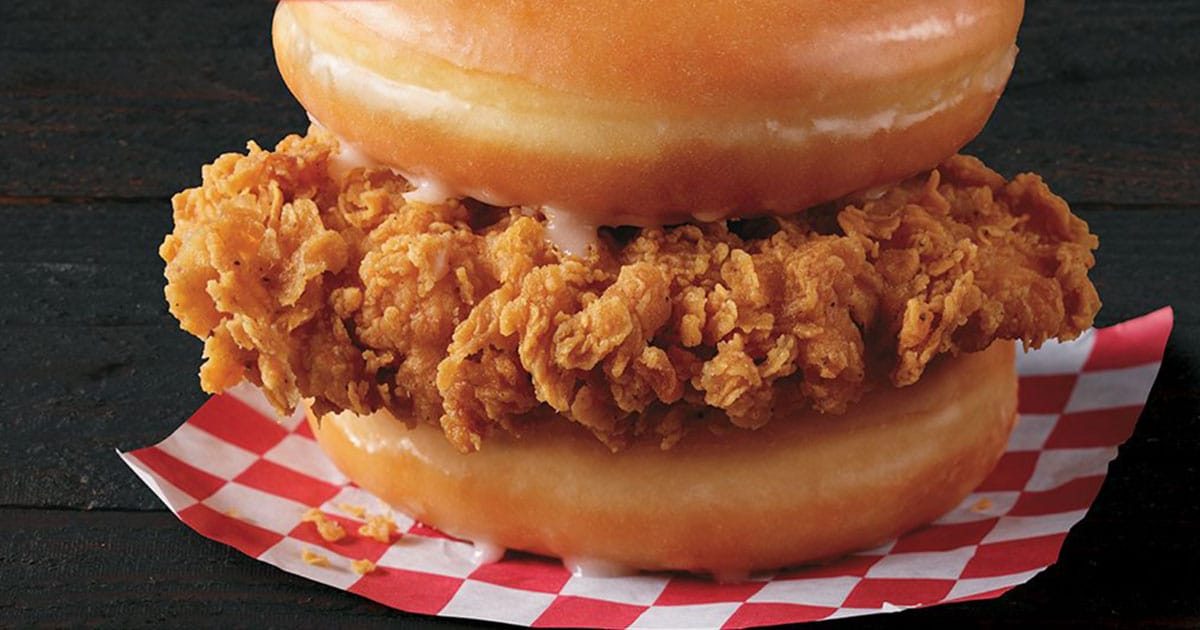 KFC Is Now Selling A Donut And Fried Chicken Sandwich