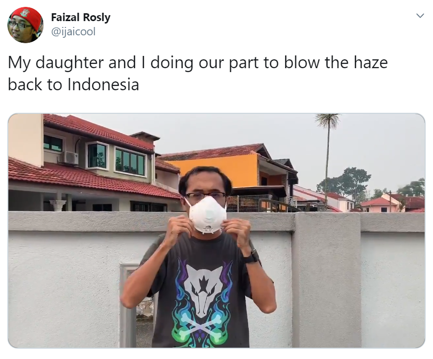 This Father-Daughter Duo Is Doing Their Part To Blow The Haze Back To Indonesia