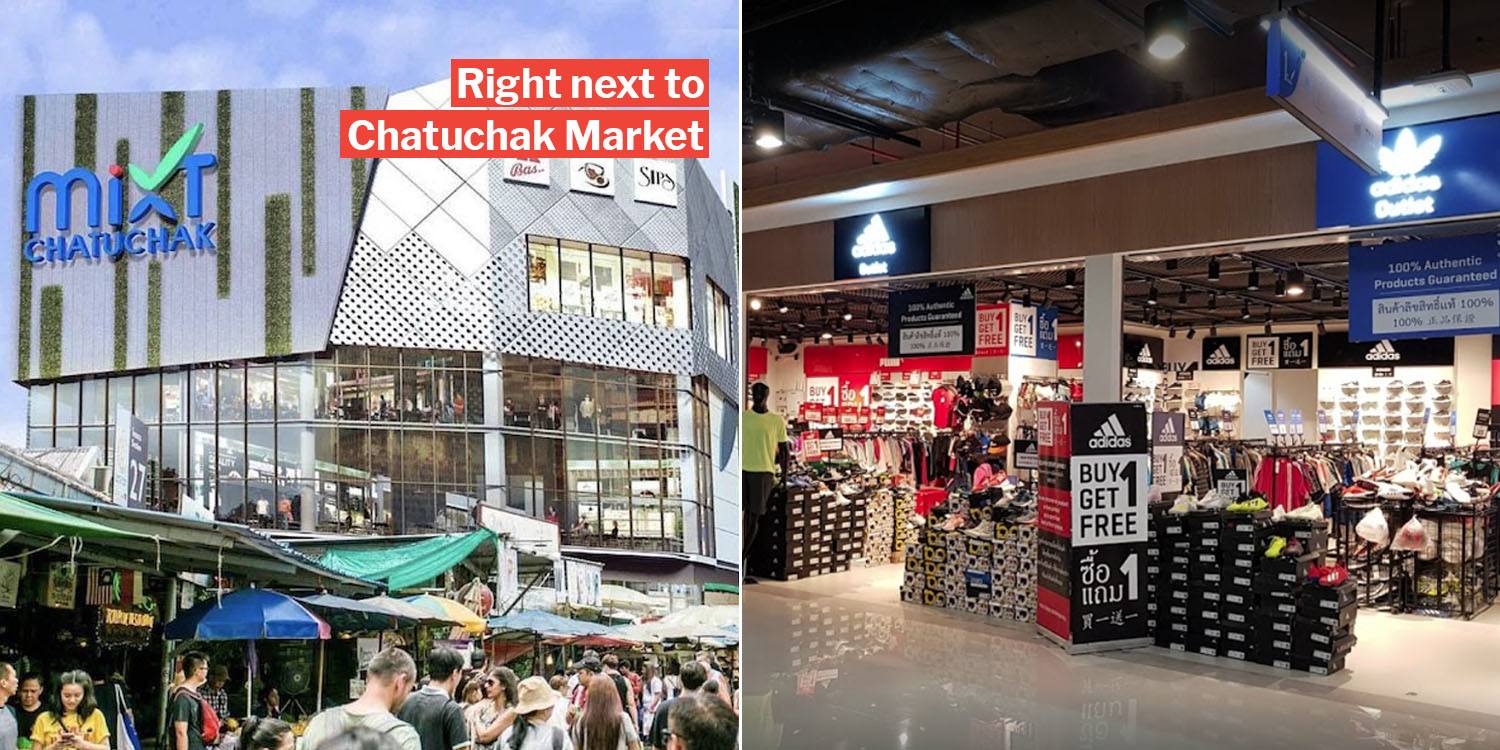 Bangkok’s new mixt chatuchak mall has 700 air-conditioned shops so you can siam the heat