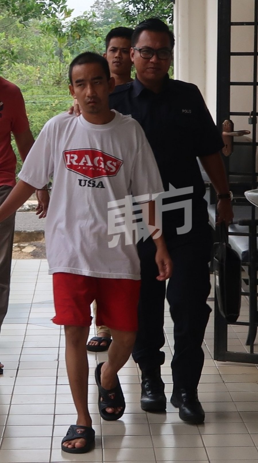 【随机砍人2死惨案】被告今日过堂　大喊“我要打仗！”