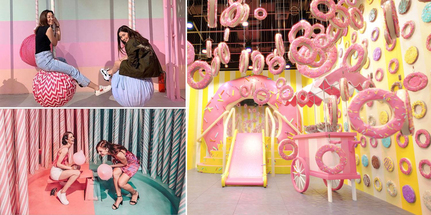 Plaza Singapura’s dessert museum is a sugary realm of doughnuts, ice cream & gummy bears
