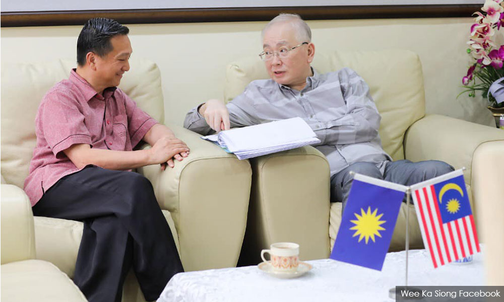 晤黄日升商补选备战，魏家祥：确保国阵重夺比艾
