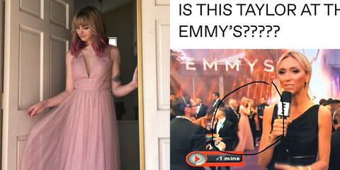 Taylor Swift's Emmys Lookalike Eve Coffman on What It Was Like Being Mistaken for Taylor