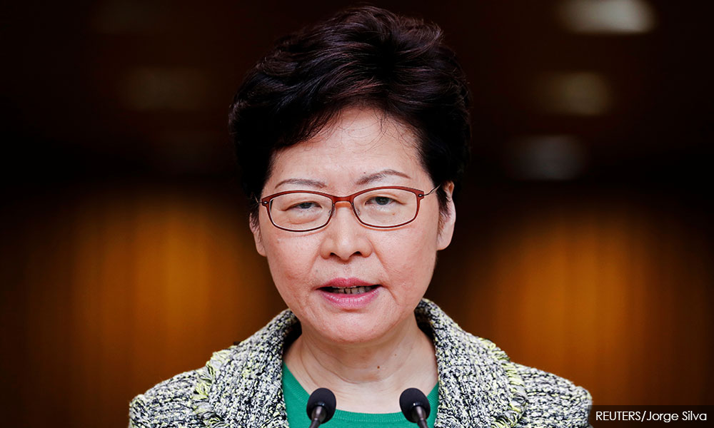 Hong Kong protesters trap leader for hours in stadium after 'open dialogue'
