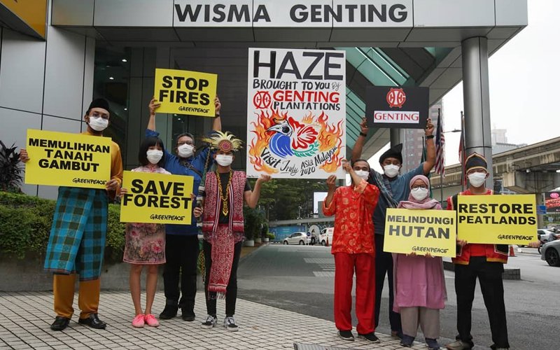 Genting denies Greenpeace claims of burning forests