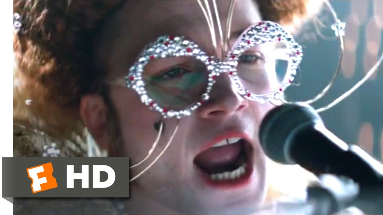 Rocketman (2019) - Benny and the Jets Scene (8/10) | Movieclips